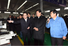  市委書記林峰海帶隊全市轉方式調結構現(xiàn)場交流來金星考察